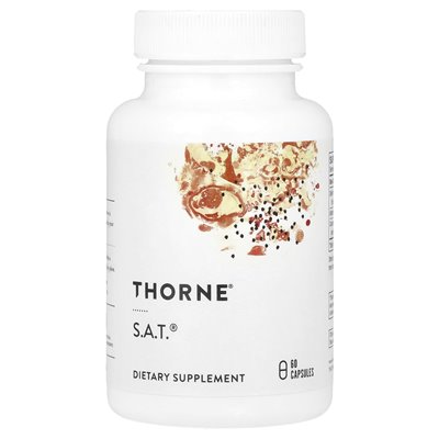 Thorne, SAT®, 60 capsules