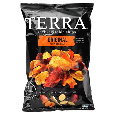 Terra Real Vegetable Chips, Original with Sea Salt, 5 oz (141 g)