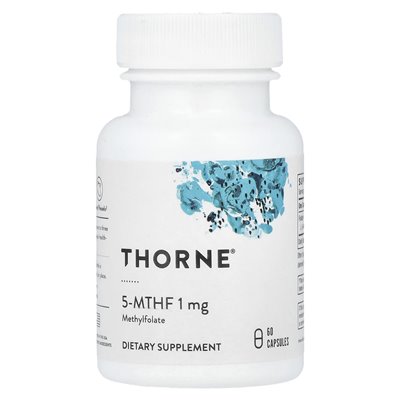 Thorne, 5-MTHF, 1 mg, 60 kapsułek Thorne, 5-MTHF, 1 mg, 60 kapsułek