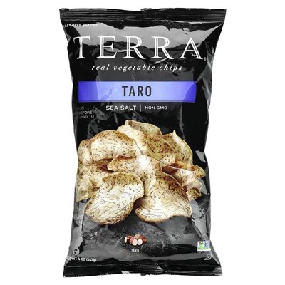 Terra, echte Gemüsechips, Taro, Meersalz, 5 oz (141 g)