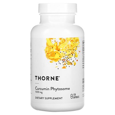 Thorne, fitosom kurkuminy, 1000 mg, 120 kapsułek Thorne, fitosom kurkuminy, 1000 mg, 120 kapsułek