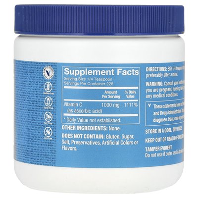 The Vitamin Shoppe, witamina C w proszku, 8 uncji (227 g)