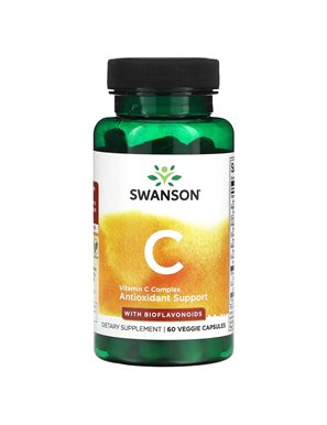 Swanson, Vitamin C-Komplex mit Bioflavonoiden, 60 vegetarische Kapseln Swanson, Vitamin C-Komplex mit Bioflavonoiden, 60 vegetarische Kapseln