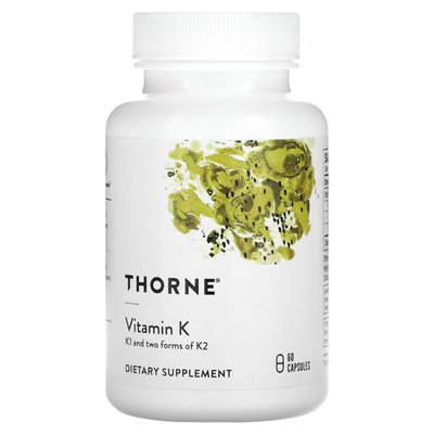 Thorne, witamina K, 60 kapsułek