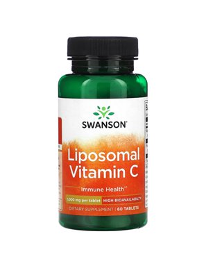 Swanson, Liposomalna Witamina C, 1000 mg, 60 tabletek