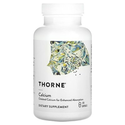 Thorne, calcium, 120 capsules