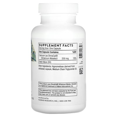 Thorne, calcium, 120 capsules