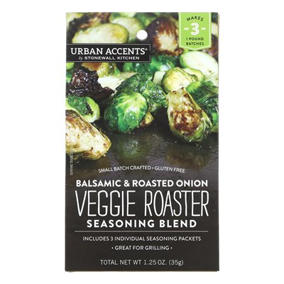 City Accents, Vegetarische Gewürzmischung, Balsamico & Röstzwiebeln, 1,25 oz (35 g)