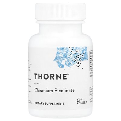 Thorne, Chrompicolinat, 500 mcg, 60 Kapseln