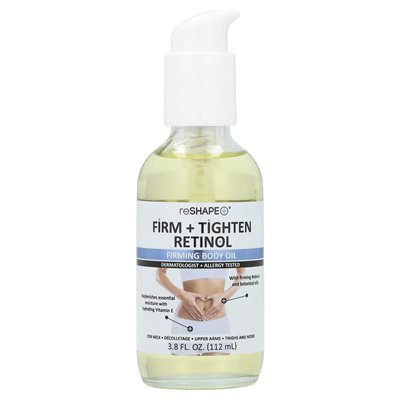 Reshape Plus, mocny + dokręć retinol, ujęcia oleju do ciała, 3,8 fl oz (112 ml)