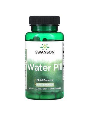 Swanson, Wassertabletten, 2-in-1-Formel, 120 Kapseln Swanson, Wassertabletten, 2-in-1-Formel, 120 Kapseln