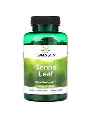 Swanson, Sennesblätter, 500 mg, 100 Kapseln Swanson, Sennesblätter, 500 mg, 100 Kapseln