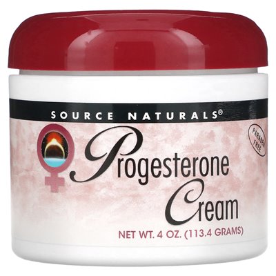 Źródło Naturals, krem ​​progesteronowy, 4 uncje (113,4 g)