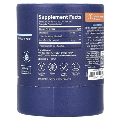 Trace, Shilajit, 1,06 uncji (30 g)