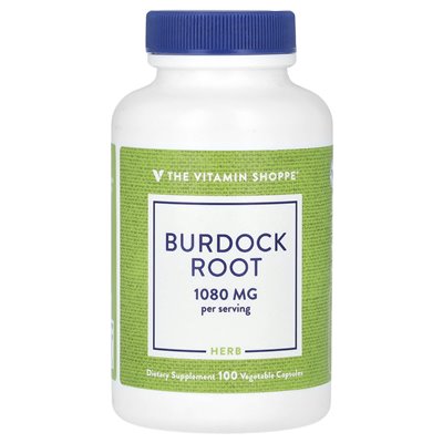 Witaminy Shoppe, Root Burdock, 1080 mg, 100 kapsułek warzywnych (540 mg na kapsułkę)