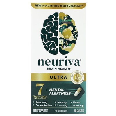 Schiff, Neuriva Brain Health, Ultra, 60 kapsułek Schiff, Neuriva Brain Health, Ultra, 60 kapsułek