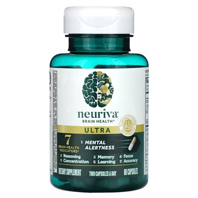 Schiff, Neuriva Brain Health, Ultra, 60 Kapseln