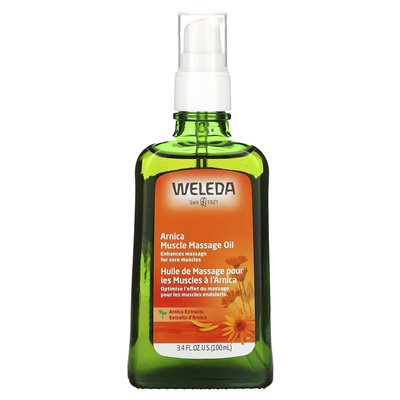 WELEDA, Arnica Muscle Masaż oleju, 3,4 fl oz (100 ml)