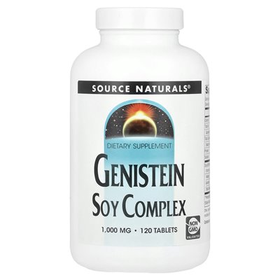 Źródło Naturals, Genistein Soi Complex, 120 tabletek Źródło Naturals, Genistein Soi Complex, 120 tabletek
