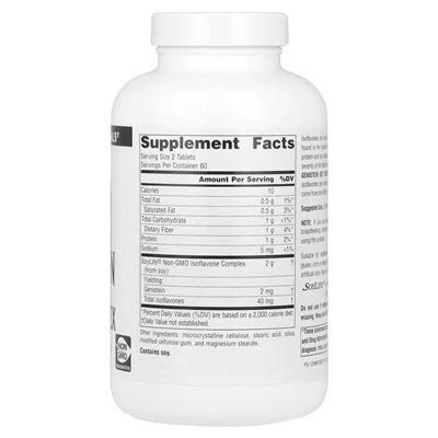 Źródło Naturals, Genistein Soi Complex, 120 tabletek Źródło Naturals, Genistein Soi Complex, 120 tabletek