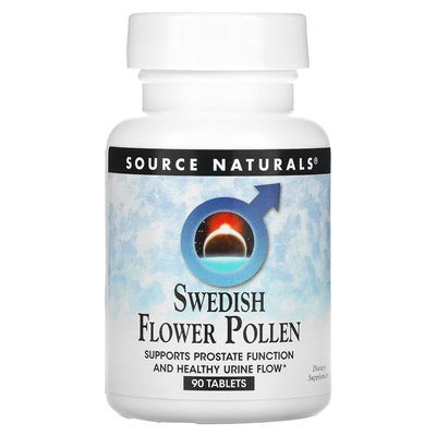 Source Naturals, Swedish Flower Pollen, 90 Tablets