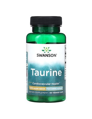 Swanson, Taurosin, 1.000 mg, 60 vegetarische Kapseln Swanson, Taurosin, 1.000 mg, 60 vegetarische Kapseln