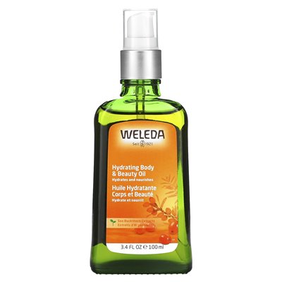 Weleda, Hydrating Body & Beauty Oil, ekstrakty z łzła morskiego, 3,4 fl oz (100 ml) Weleda, Hydrating Body & Beauty Oil, ekstrakty z łzła morskiego, 3,4 fl oz (100 ml)