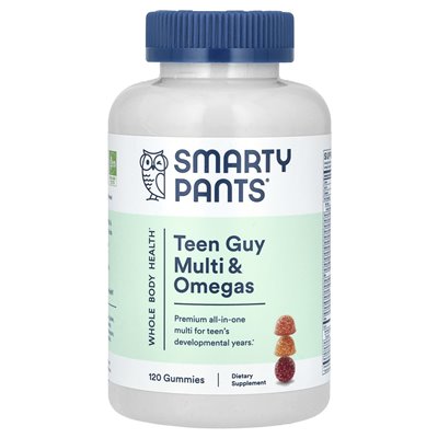 SmartYpants, nastolatek Multi & Omegas, Orange, Cherry i Lemon Lime, 120 gumzy SmartYpants, nastolatek Multi & Omegas, Orange, Cherry i Lemon Lime, 120 gumzy