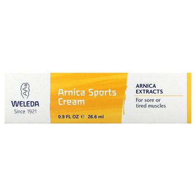 Weleda, Arnica Sports Cream, 0,9 Fl Oz (26,6 ml)