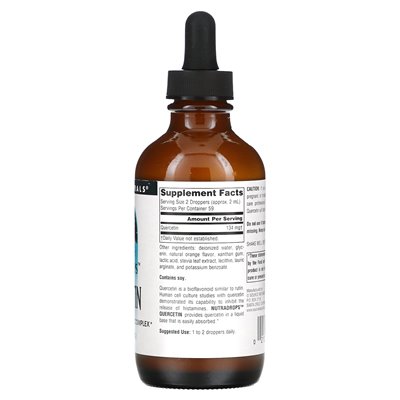 Source Naturals, Nutradrops Quercetin, 4 Fl Oz (118.28 ml)