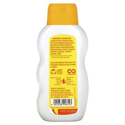 Weleda, dziecko, pocieszający olej dla niemowląt, ekstrakty z kalendarza, 6,8 fl oz (200 ml)