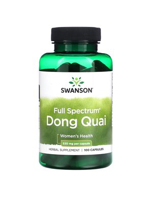 Swanson, Full Spectrum Dong Quai, 530 mg, 100 Capsules Swanson, Full Spectrum Dong Quai, 530 mg, 100 Capsules