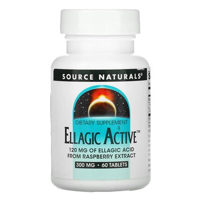 Source Naturals, Ellagic Active, 300 mg, 60 Tabletten