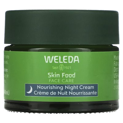 Weleda, Food Facial Care, Nourishing Night Cream, 1.3 Flora (40 ml)
