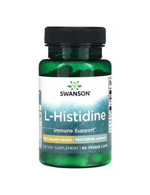 Swanson, L-Histidine, 500mg, 60 Vegetarian Capsules Swanson, L-Histidine, 500mg, 60 Vegetarian Capsules