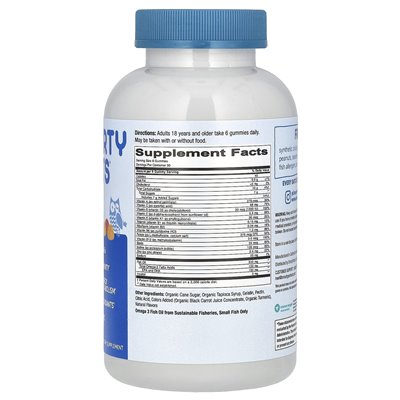 SmartYpants, Adult Formula, Lemon, Orange and Strawberry Banana, 180 Gummies