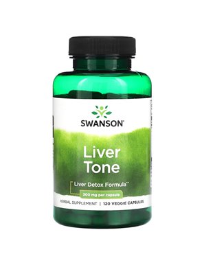 Swanson, Liver Tonic, 300mg, 120 Vegetarian Capsules Swanson, Liver Tonic, 300mg, 120 Vegetarian Capsules