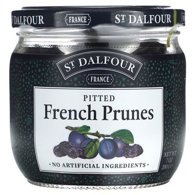 St. Dalfour, French Plums, Pided, 7 oz (200 g)