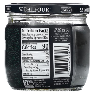 St. Dalfour, Französische Pflaumen Deluxe, 7 oz (200 g)
