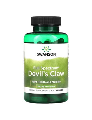 Swanson, Teufelsahorn Vollspektrum, 500 mg, 100 Kapseln