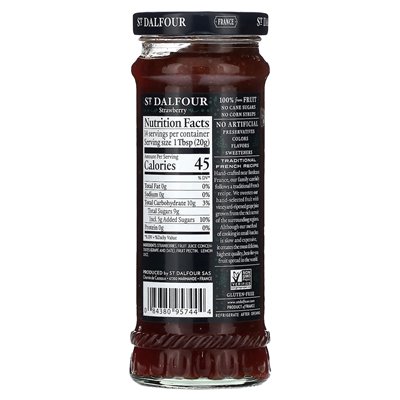 St. Dalfour, Strawberry Fruit, 10 oz (284 g)
