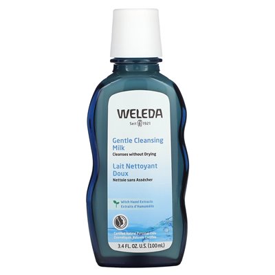 WELEDA Gentle Cleansing Milk, Eye Hole Extracts, 3.4 fl oz (100 ml)