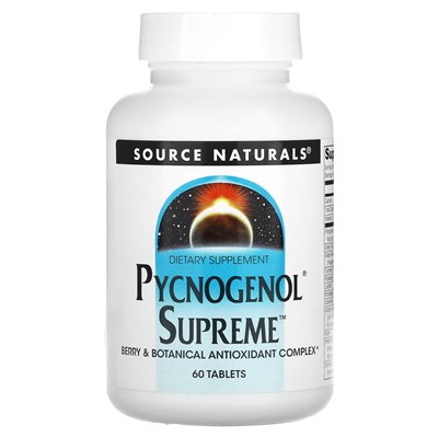 Source Naturals, Pycnogenol Supreme, 60 Tabletten