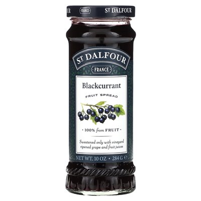 St. Dalfour, Schwarze Johannisbeere, Fruchtaufstrich, 10 oz (284 g)
