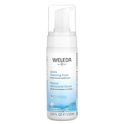 Weleda Sanfter Reinigungsschaum, Hamamelienextrakt, 5 fl oz (150 ml)