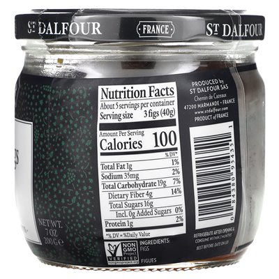 St. Dalfour, feste Feige, 7oz (200g)
