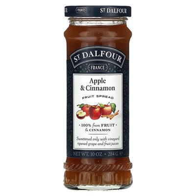 St. Dalfour, Apple & Cinnamon Fruit Spread, 10 uncji (284 g) St. Dalfour, Apple & Cinnamon Fruit Spread, 10 uncji (284 g)