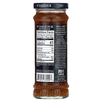 St. Dalfour, Apple & Cinnamon Fruit Spread, 10 uncji (284 g) St. Dalfour, Apple & Cinnamon Fruit Spread, 10 uncji (284 g)