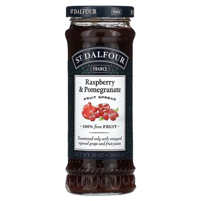 St. Dalfour, Raspberry &amp Granate Fruit REAP, 10 uncji (284 g)