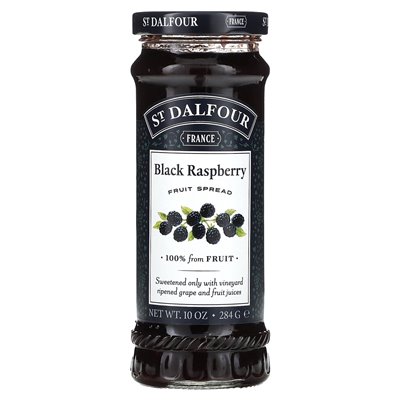 St. Dalfour, fruit spread, black raspberry, 10 oz (284 g)